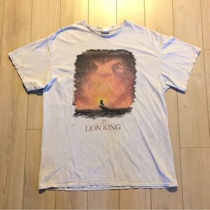 1990’s Vintage Disney The Lion King Movie Promo Junk Food Tees T-shirt Size M